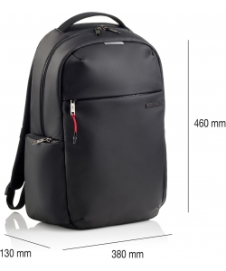 Laptop backpack Mr Bag To Work 22L Large Black