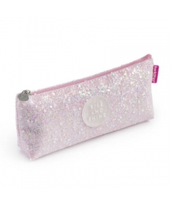 Pencil Case Mr Back To Basics Shinny Pink 16585