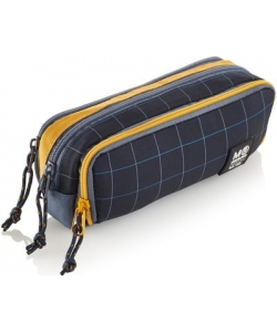 Pencil Case Mr Rider Squared 3 Comp. Black 19540