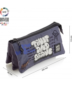 Pencil Case Mr Garffitti 3 Comp. 19510