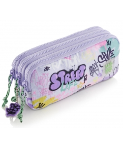 Pencil Case Mr Wake Up Rectangular 3 Comp. 19447
