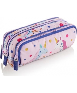 Pencil Case Mr Unicorn 3 Comp. 19440