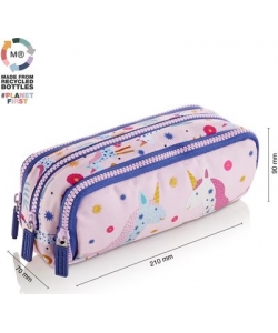 Pencil Case Mr Unicorn 3 Comp. 19440