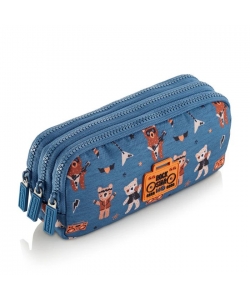 Pencil Case Mr Rock Star Rectangular 3 Comp. 19409