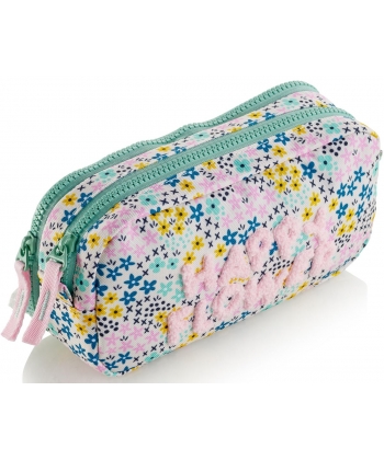 Pencil Case Mr Happy Flower Rectangular 2 Comp. 19481
