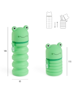 Pencil Case Mr Back 2 Fun Silicone Growing Pets Frog 19350
