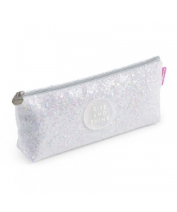 Pencil Case Mr Back To Basics Shinny White 16587