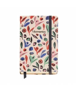 Notebook Mr Leaves In The Wind 90X140 Plain 100Sh W/Elastic Garden Memories 8255