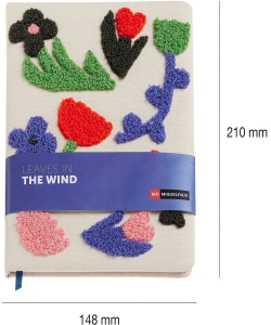 Notebook Mr Leaves In The Wind A5 Plain