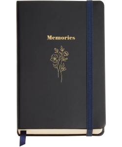 Notebook Mr British Bloom 90X140 Plain 100Sh W/Elastic Bouquet 8240