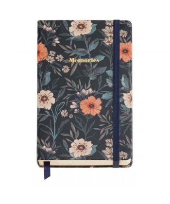 Notebook Mr British Bloom 90X140 Plain 100Sh W/Elastic Bloom 8239