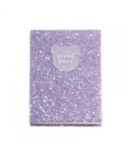 Notebook Mr Back To Fun Shiny Dotted Lilac 8284