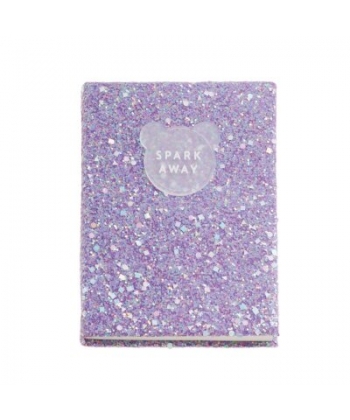 Notebook Mr Back To Fun Shiny Dotted Lilac 8284
