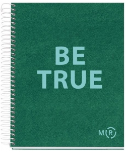 Notebook Mr Be Eco A5 Ruled 1Sub 80Sh 90G Pp Spiral Emerald 46907