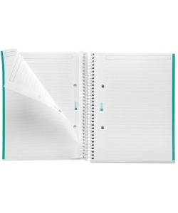 Notebook Mr Be Eco A5 Ruled 1Sub 80Sh 90G Pp Spiral Emerald 46907