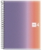 Notebook Mr Aurora A5 Ruled 4Sub 120Sh 70G Pp Spiral Provence 4252