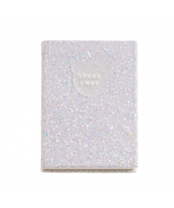 Notebook Mr Back To Fun Shiny Dotted White 8283