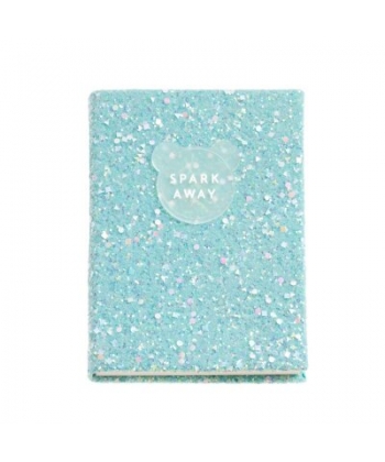 Notebook Mr Back To Fun Shiny Plain Blue