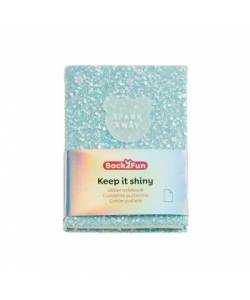 Notebook Mr Back To Fun Shiny Plain Blue