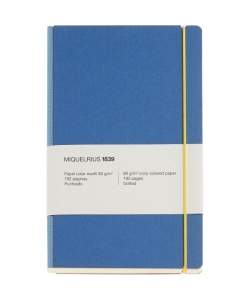 Notebook Mr 1839 Collection 130X210 Dotted W/Elastic Blue Retro 8275