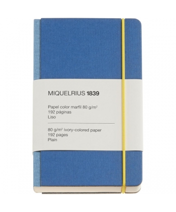 Notebook Mr 1839 Collection 90X142 Dotted W/Elastic Blue Retro 8278