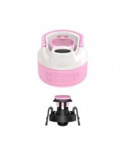 WATER BOTTLE KAMBUKKA ELTON INSULATED STAINLESS STEEL W/3IN1 SNAPCLEAN LID 1000ML PINK AMBI 11-03039