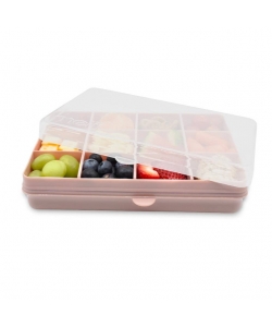 SNACKLE BOX MELII REGULAR 12 COMP. REMOVABLE 1368 ML PINK 18800