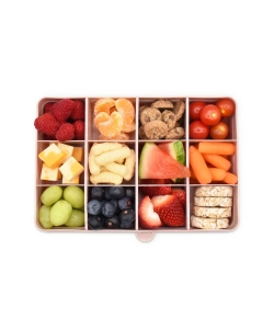 SNACKLE BOX MELII REGULAR 12 COMP. REMOVABLE 1368 ML PINK 18800