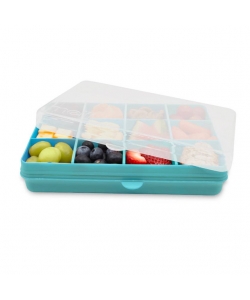 SNACKLE BOX MELII REGULAR 12 COMP. REMOVABLE 1368 ML BLUE 18900