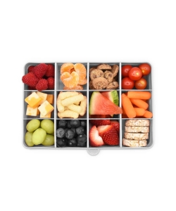 SNACKLE BOX MELII REGULAR 12 COMP. REMOVABLE 1368 ML GREY 19000