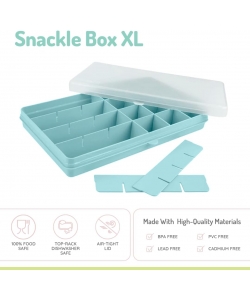SNACKLE BOX MELII XL 24 COMP. REMOVABLE 2736 ML BLUE 19110