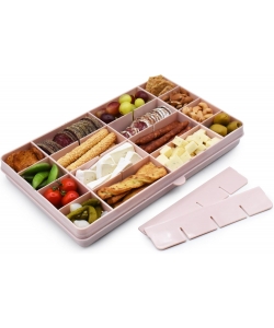SNACKLE BOX MELII XL 24 COMP. REMOVABLE 2736 ML PINK 19100