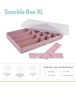 SNACKLE BOX MELII XL 24 COMP. REMOVABLE 2736 ML PINK 19100