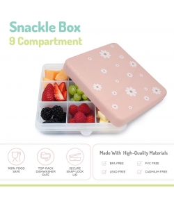 SNACKLE BOX MELII 9 COMP. REMOVABLE 900 ML HUNTER PINE 24410