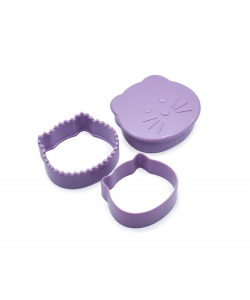SANDWICH CUTTER MELII 2 PACK 6 PCS UNICORN/CAT 24070