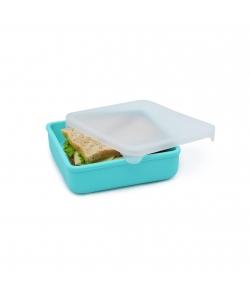 LUNCH BOX MELII SILICONE SANDWICH CONTAINER 790 ML BLUE 23210