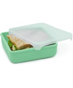 LUNCH BOX MELII SILICONE SANDWICH CONTAINER 790 ML MINT 23220