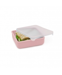 LUNCH BOX MELII SILICONE SANDWICH CONTAINER 790 ML PINK 3200