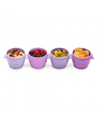 SNAP & GO MELII PODS 4 PCS 118 ML EACH PURPLE 70106