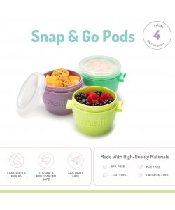 SNAP & GO MELII PODS 4 PCS 118 ML EACH MULTICOLOR 11050