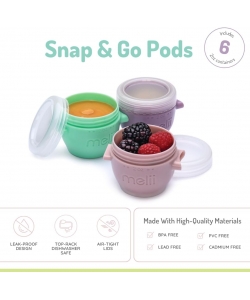 SNAP & GO MELII PODS 6 PCS 59 ML EACH NEUTRALS 11007