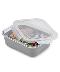 LUNCH BOX MELII BENTO GLASS CONTAINER W/SILICON SLEEVE 740 ML GREY 16962