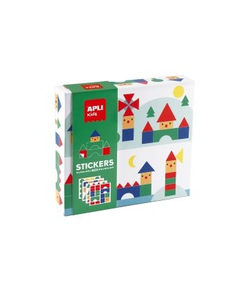 Sticker Game Apli Geometric Villages 19432