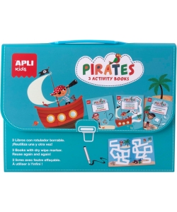 Adventure Activity Books Apli Pirates 3 Books 18247