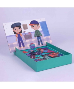 Magnets Apli Dress Up Educational 40/Pack 17557