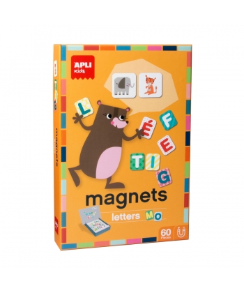 Magnets Apli Letters 60/Pack 16816