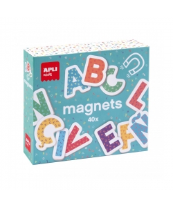 Magnetic Apli Abc Letters 40/Pack 18884