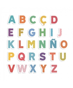 Magnetic Apli Abc Letters 40/Pack 18884