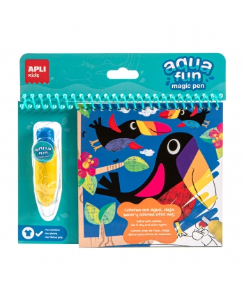 Aqua Fun Apli Coloring Book Jungle 15225
