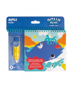 Aqua Fun Apli Coloring Book Sea 17148